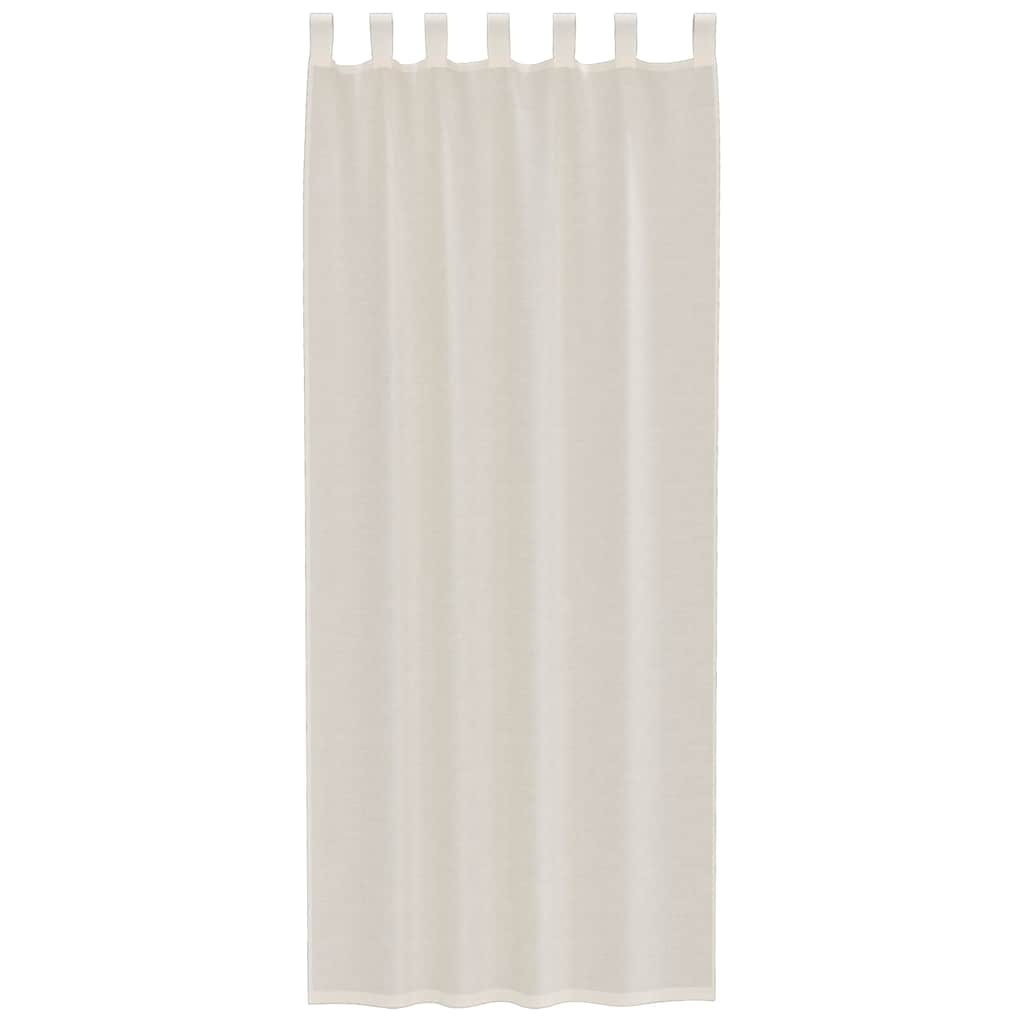 Voile Vorhänge mit Ösen 2 Stk. Apfelgrün 140x140 cm