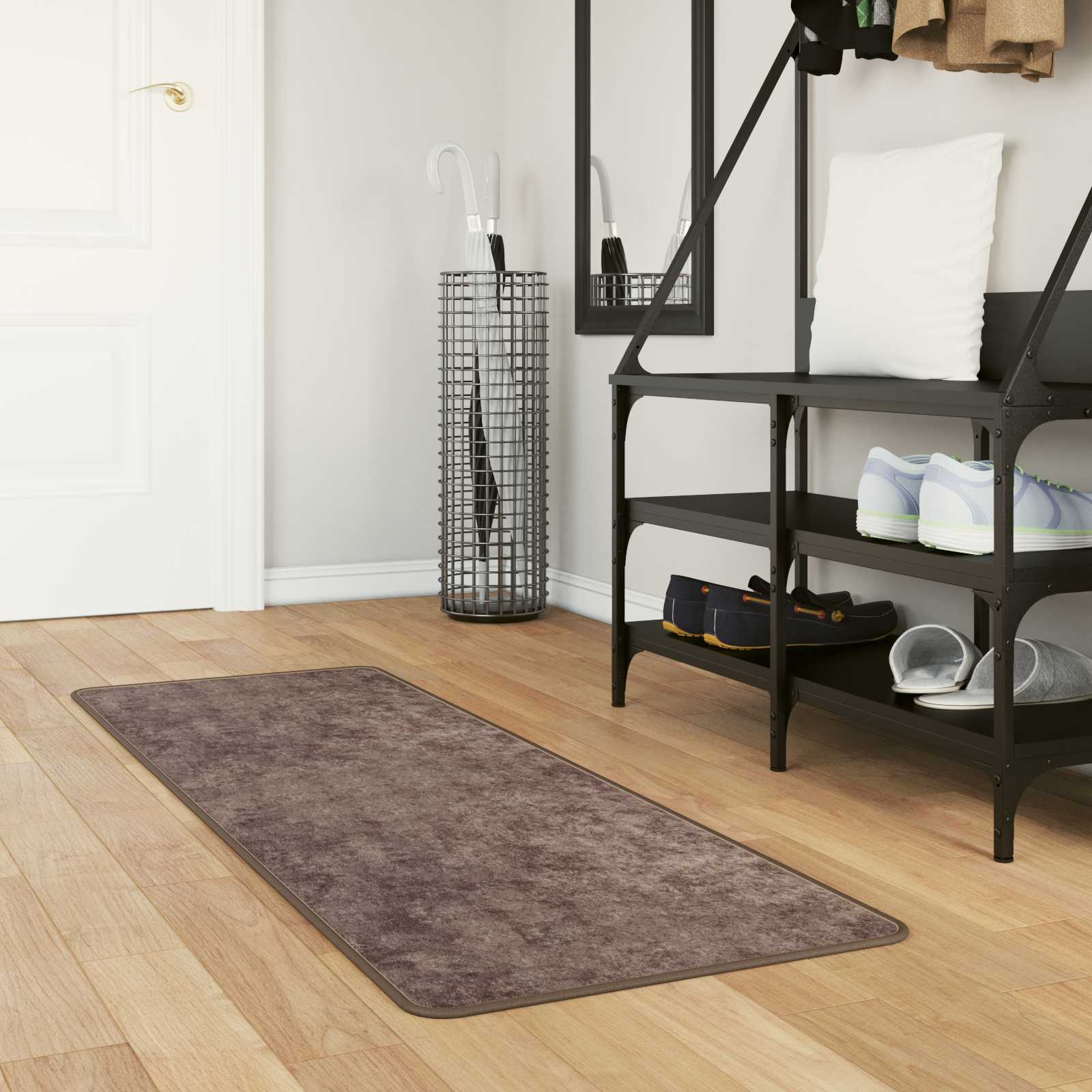 Teppich Waschbar Mehrfarbig 160x230 cm