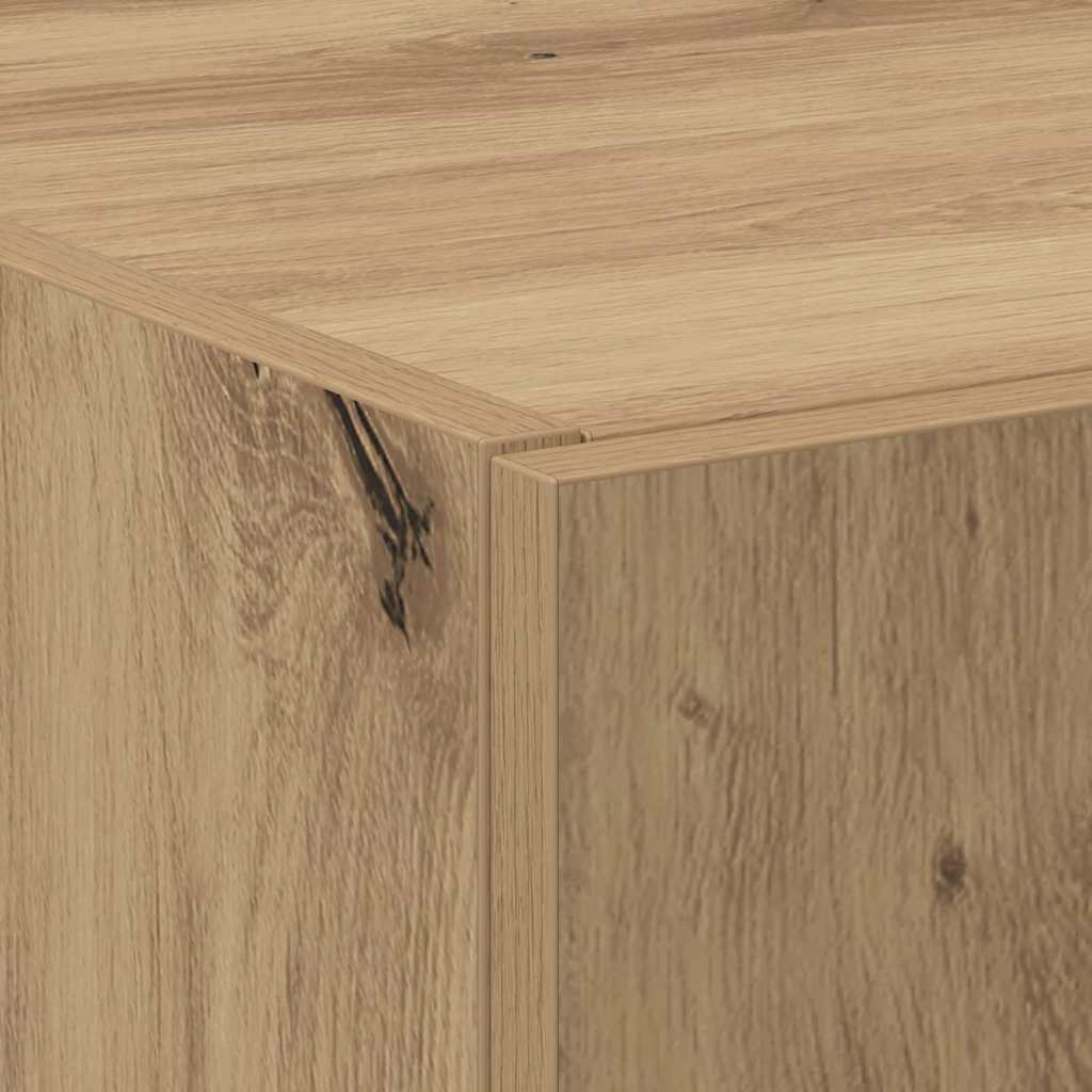 Aktenschrank Weiß 60x32x153 cm Holzwerkstoff