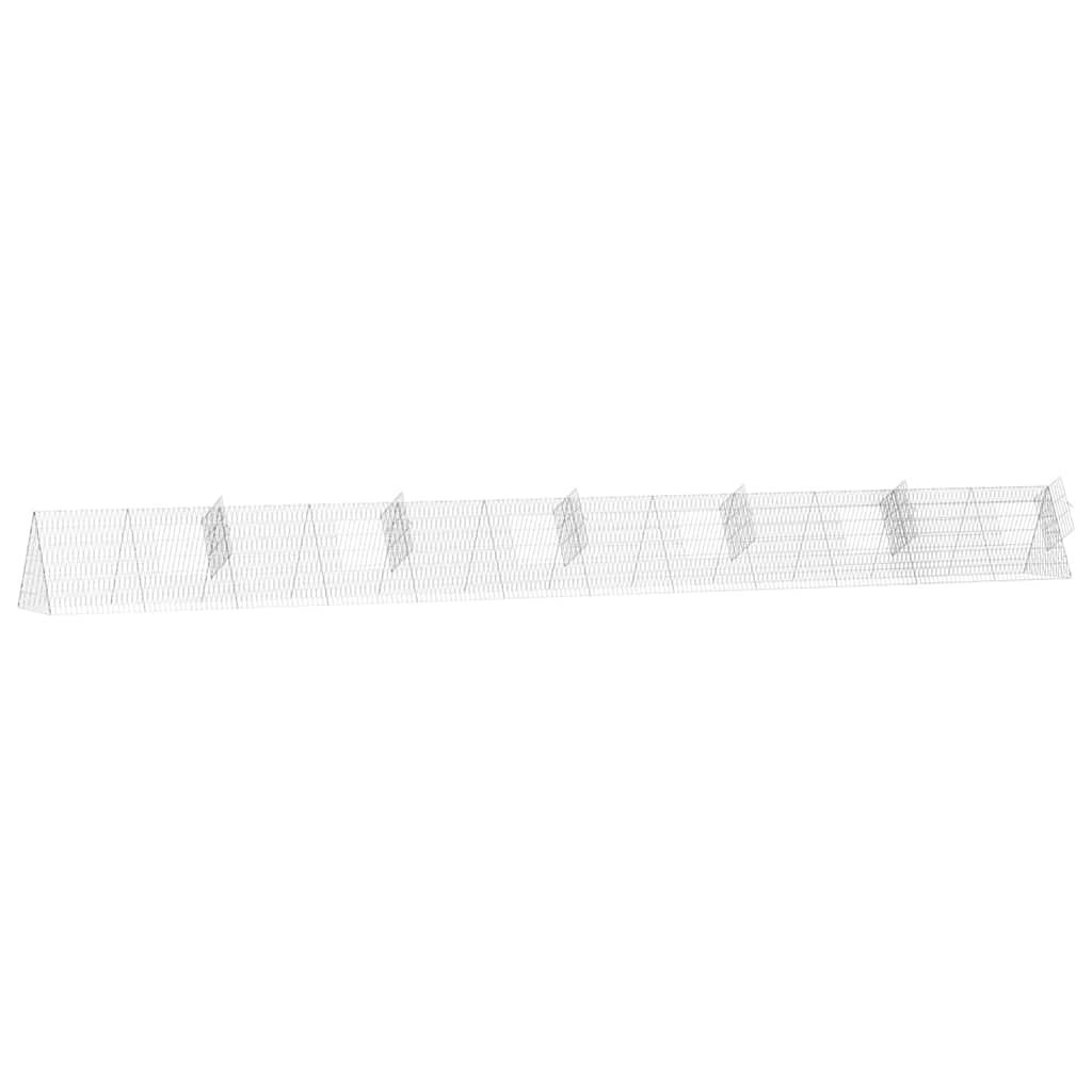 Hühnerkäfig Silber 110 x 55 x 55 cm Verzinkter Stahl