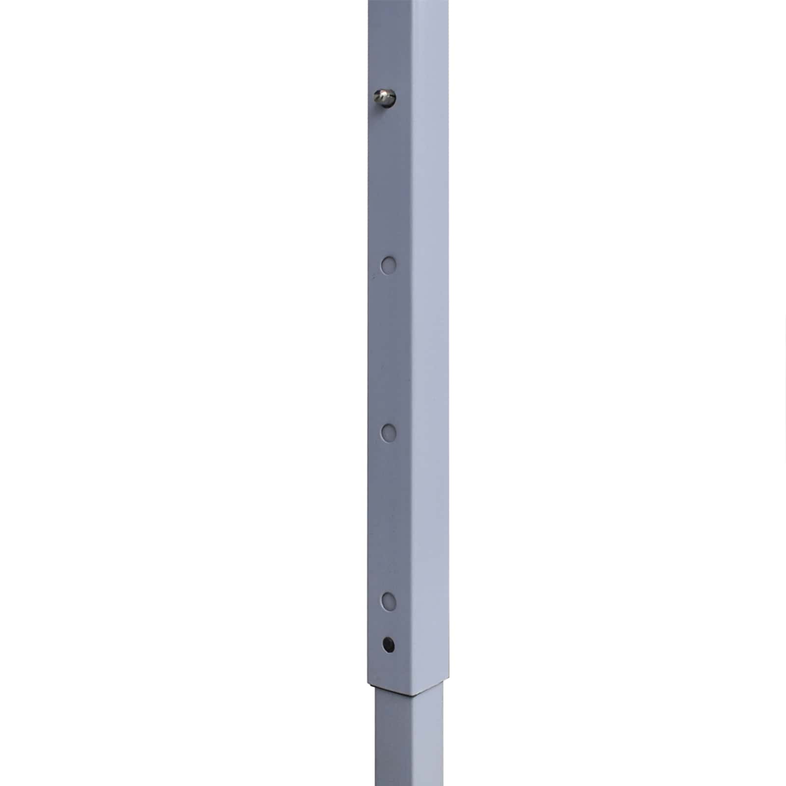 Partyzelt Faltbar Pop-Up Schwarz 292x292x315 cm