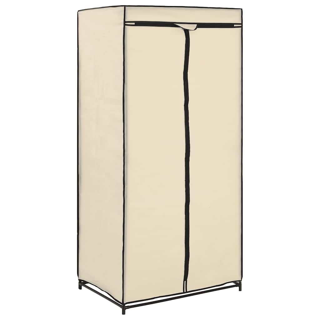 Kleiderschrank Schwarz 75×50×160 cm