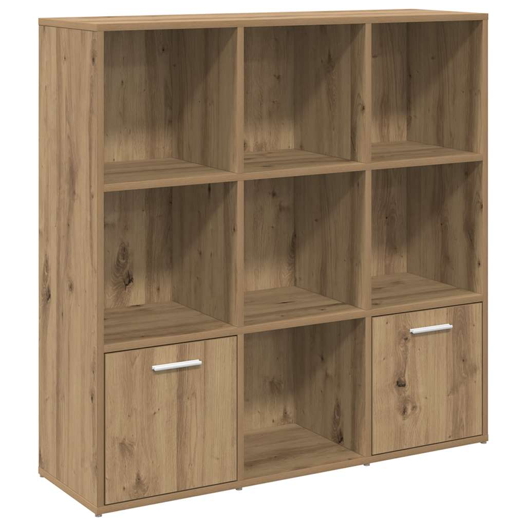 Bücherregal Weiß 98x30x98 cm Holzwerkstoff