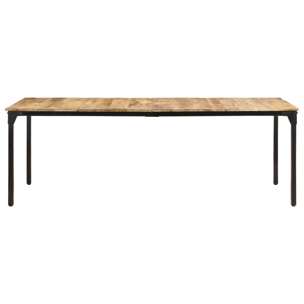 Esstisch 140x70x76 cm Raues Mangoholz