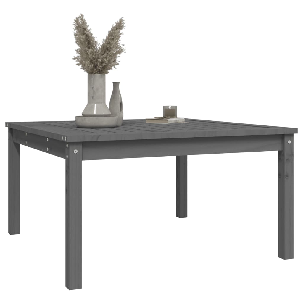 Gartentisch 82,5x50,5x45 cm Massivholz Kiefer