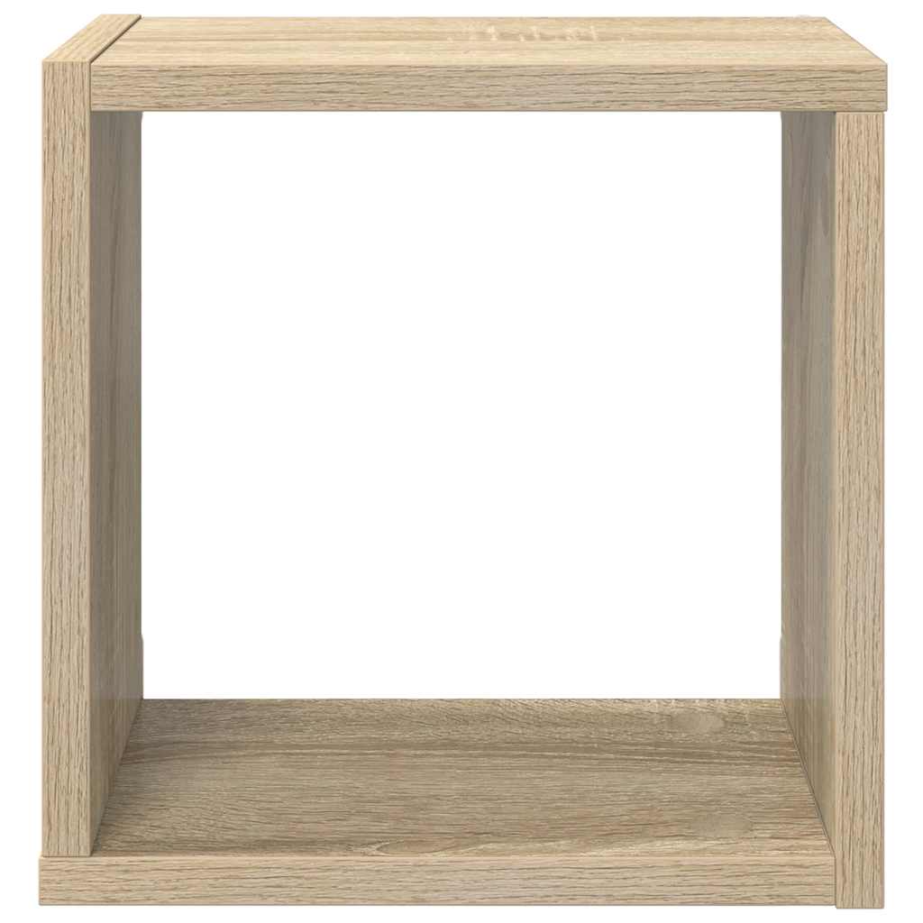 Würfelregale 2 Stk. Weiß 30x15x30 cm
