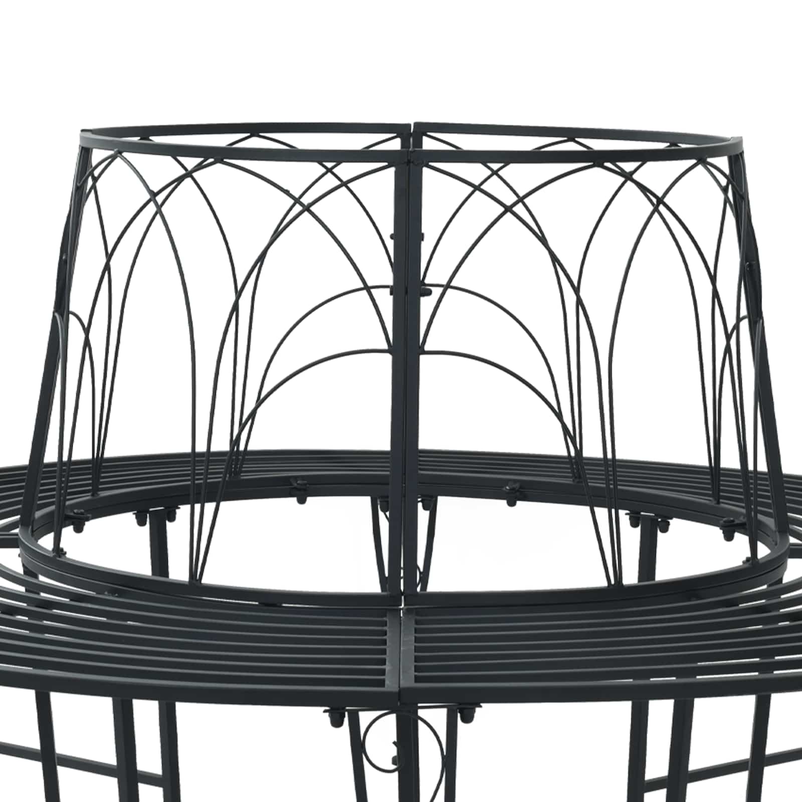 Baumbank 160 cm Stahl