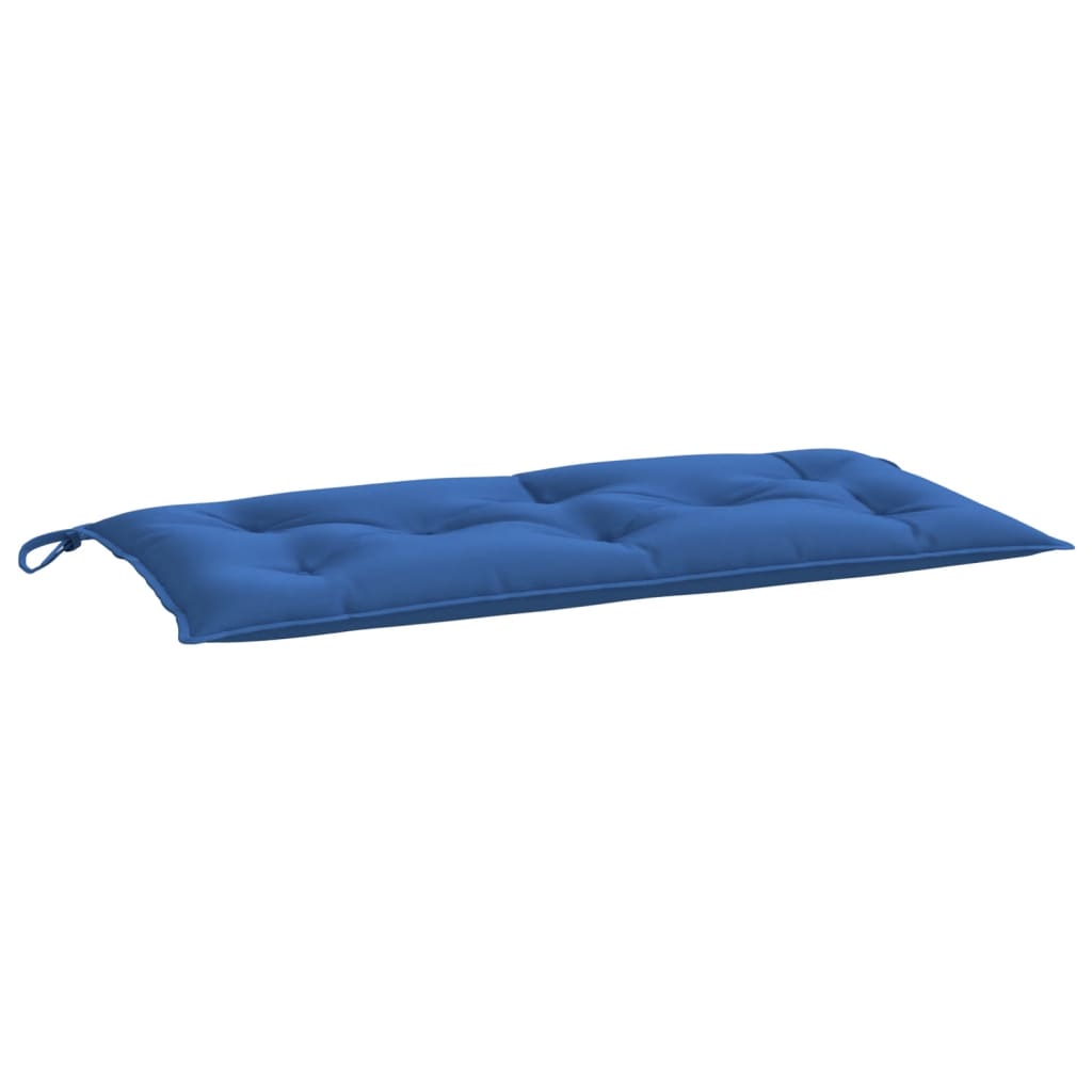 Gartenbank-Auflage Blau&Weiß Gestreift 110x50x7 cm Stoff