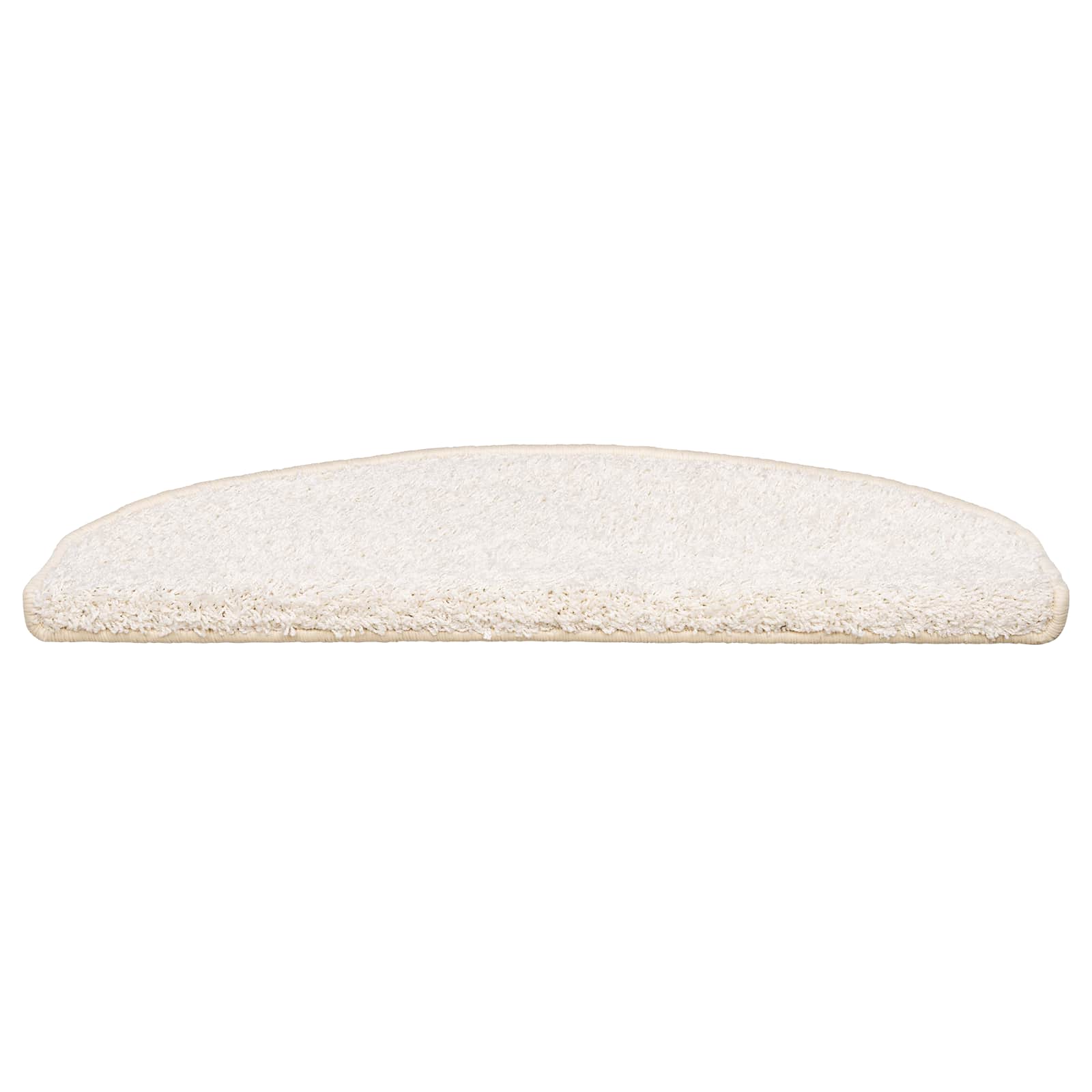 Stufenmatten 15 Stk. 56x17x3 cm Grau Halbrund