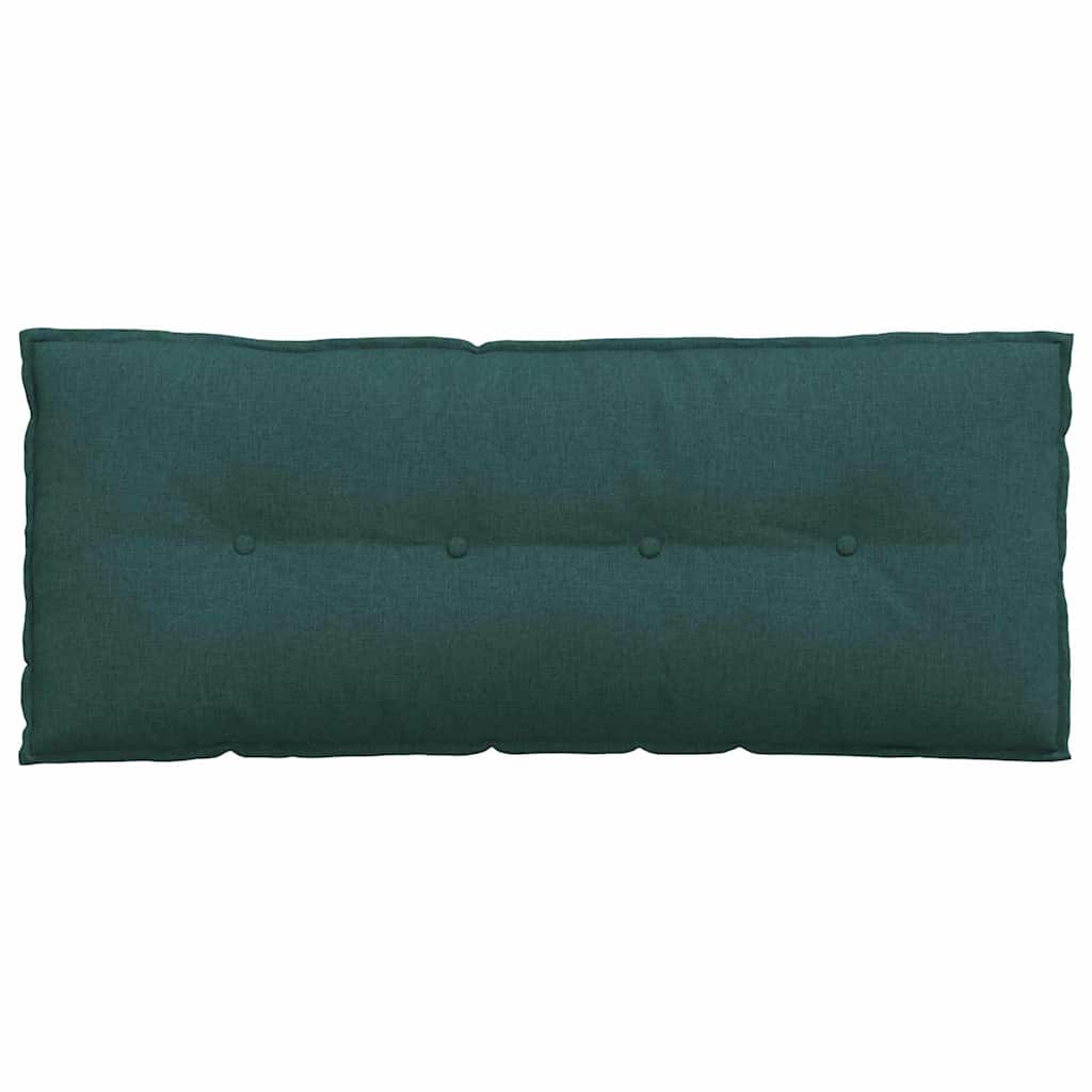 Rückenkissen Hellgrau 50 x 19 x 45 cm Stoff