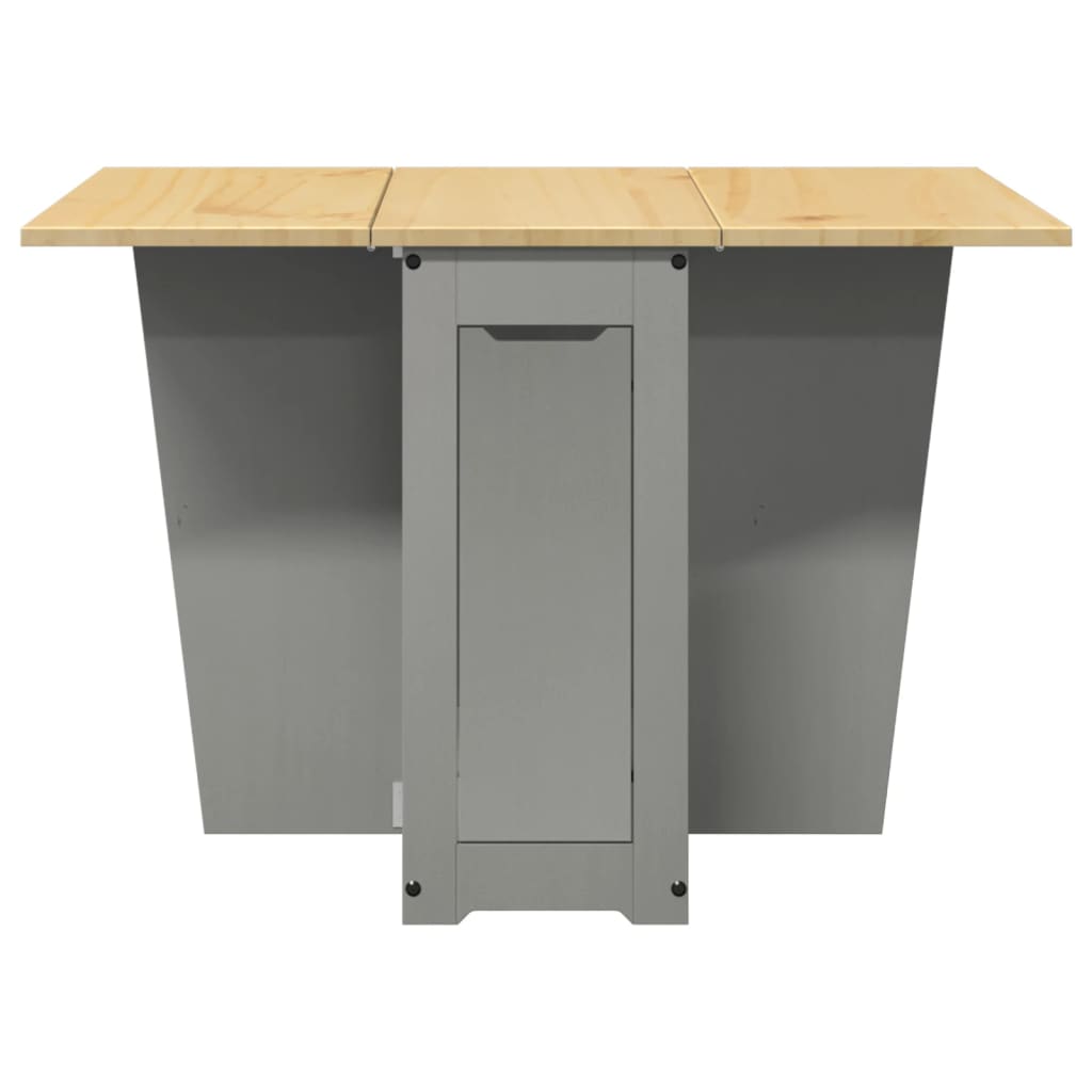 Butterfly-Esstisch Klappbar Corona Wachsbraun Massivholz Kiefer