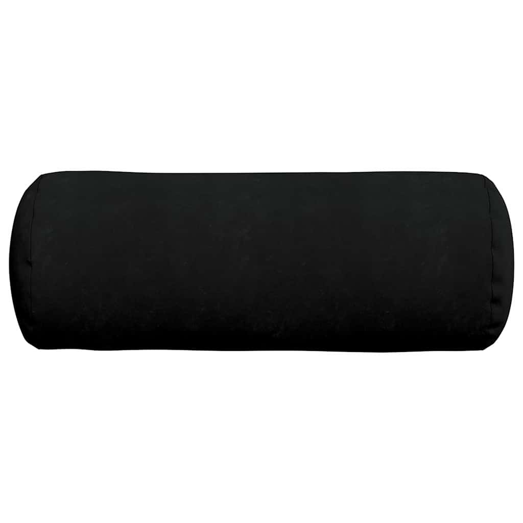 Bolsterkissen 2 Stück Taupe Ø 15 x 40 cm Mikrofaserstoff