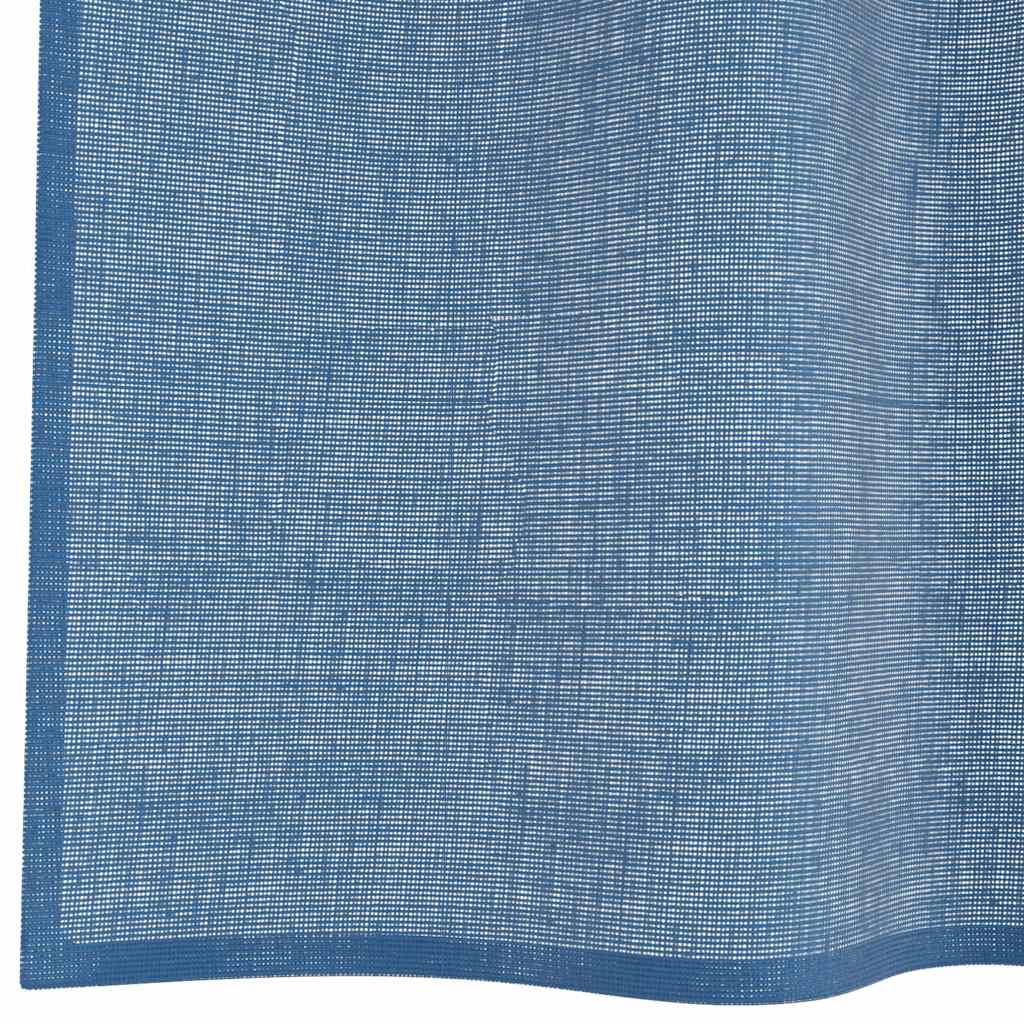 Voile Vorhänge mit Ösen 2 Stk. Apfelgrün 140x140 cm