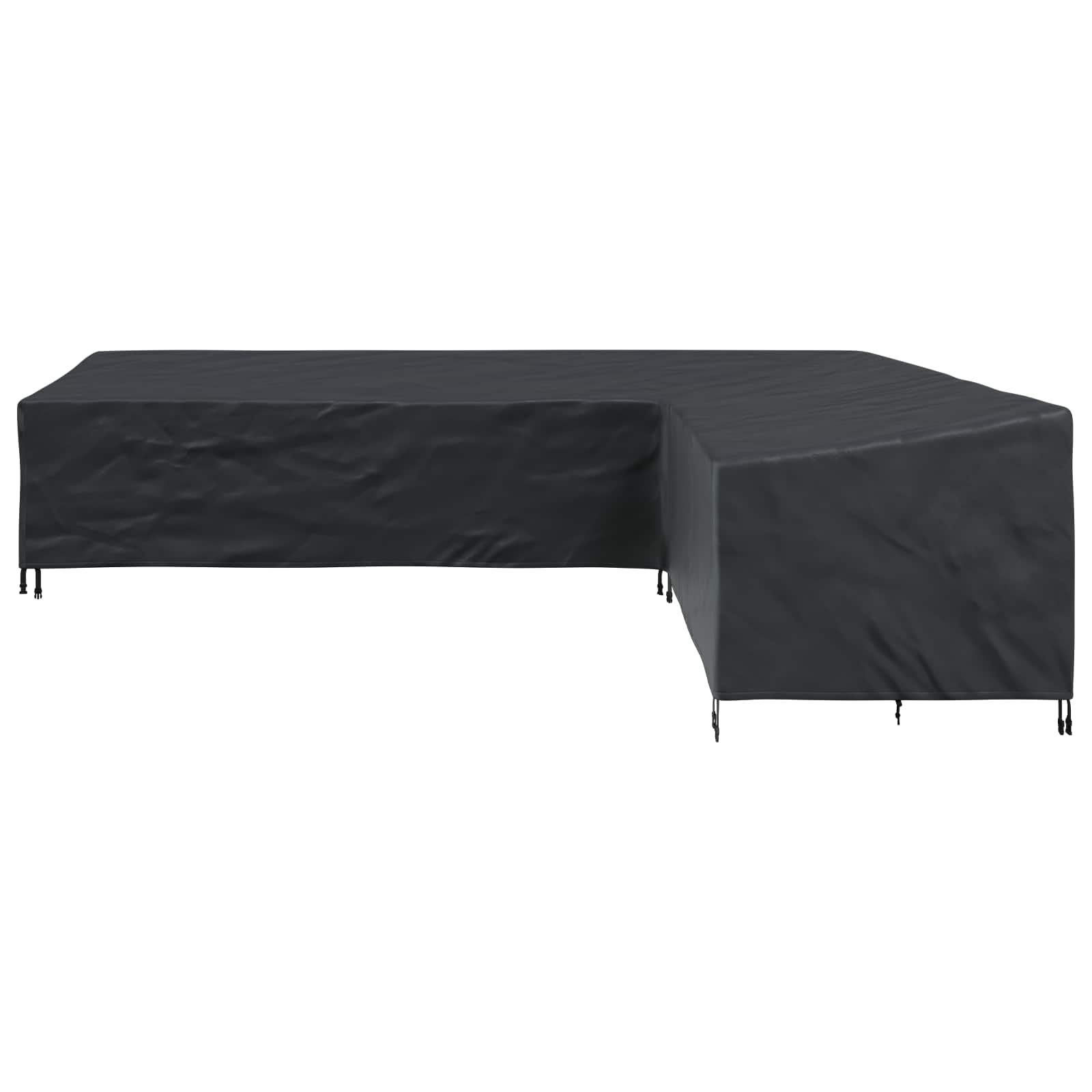 Möbelbezug Schwarz 235 x 235 x 85 cm 210D Oxford Stoff