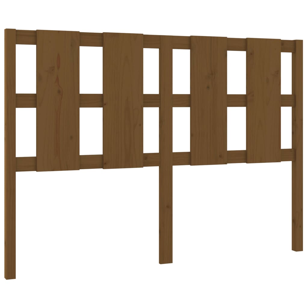 Kopfteil Grau 80,5x4x100 cm Massivholz Kiefer
