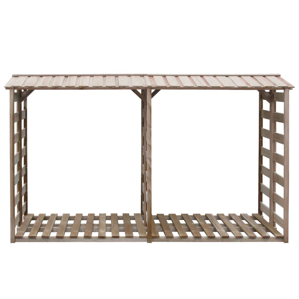 Brennholz-Lagerschuppen 150x90x176 cm Kiefernholz Imprägniert