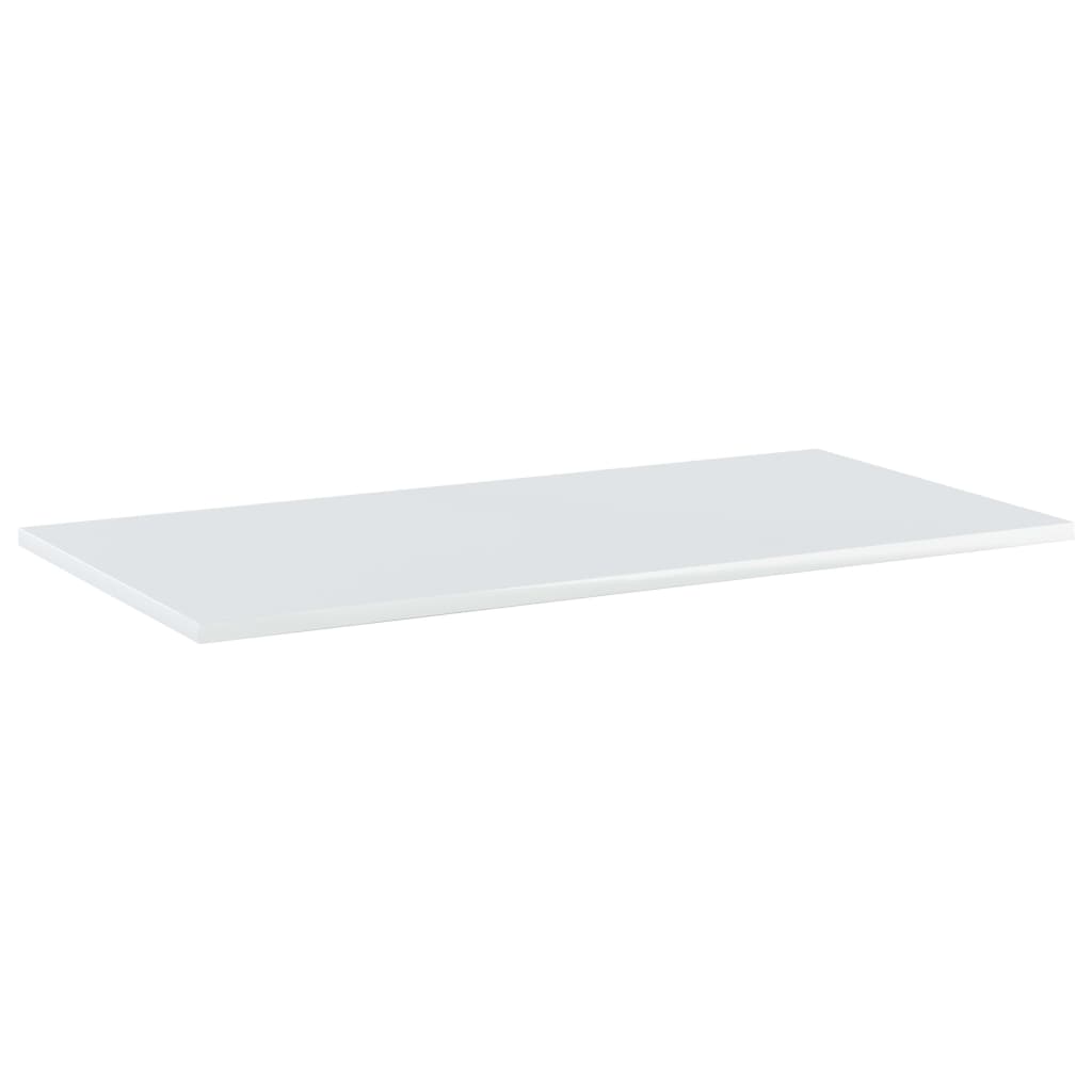 Bücherregal-Bretter 4 Stk. Weiß 40x10x1,5 cm Holzwerkstoff