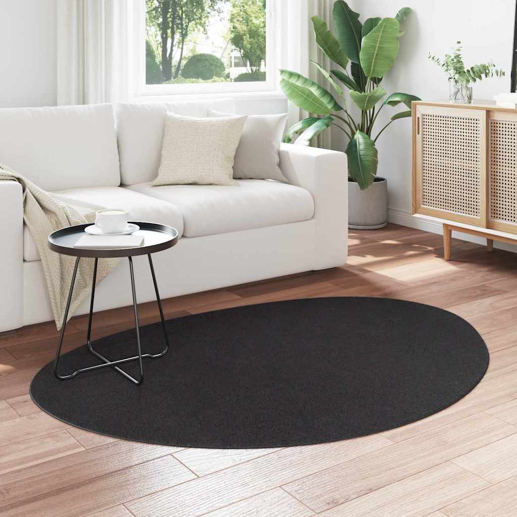 Bereichsteppiche HUARTE Anthrazit 100 x 200 cm Polyester