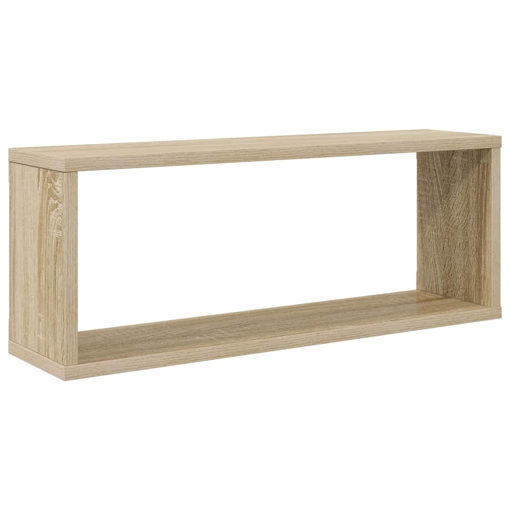 Würfelregale 2 Stk. Weiß 30x15x30 cm