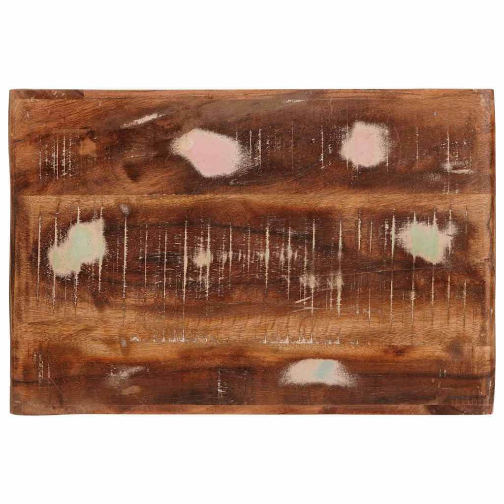 Nachttisch Braun 45 x 30 x 24 cm Massives upgecyceltes Holz