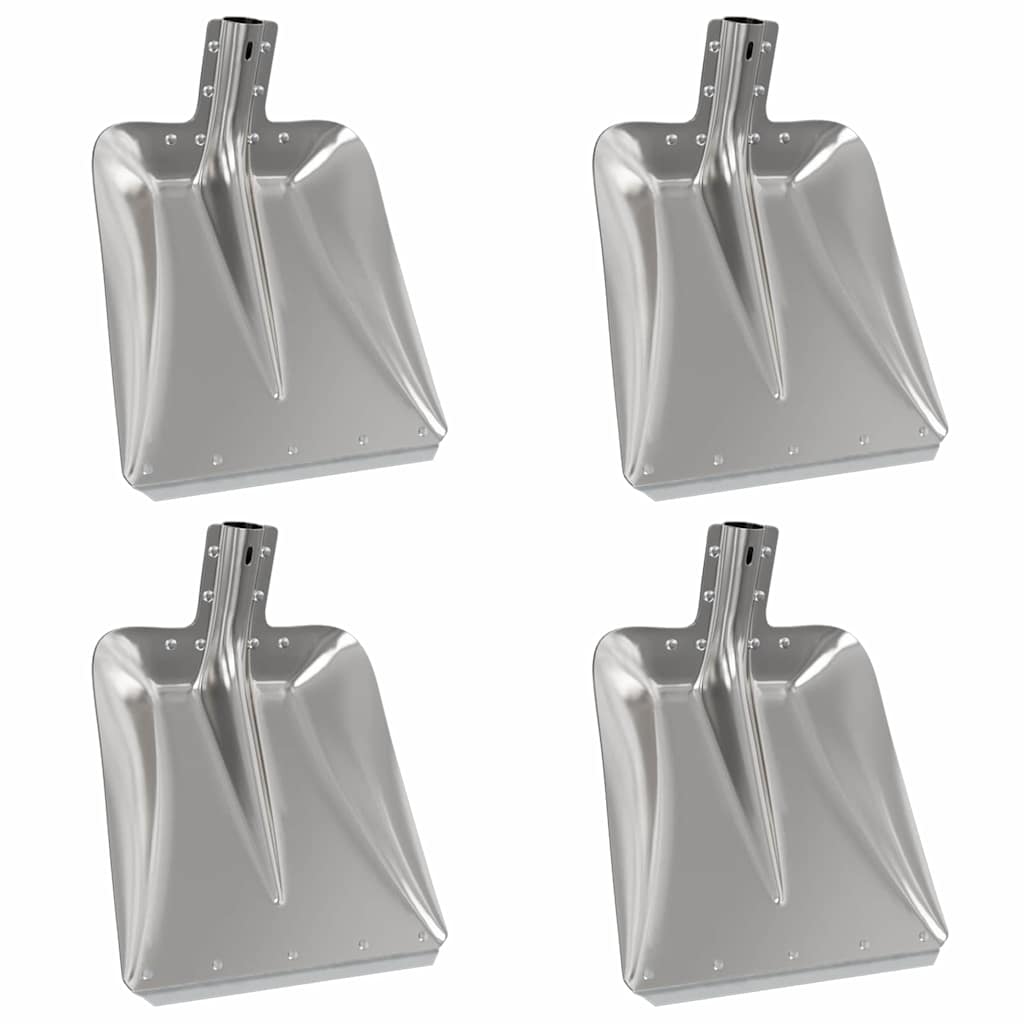 Schaufelkopf Silber 43 x 32,5 cm Aluminium