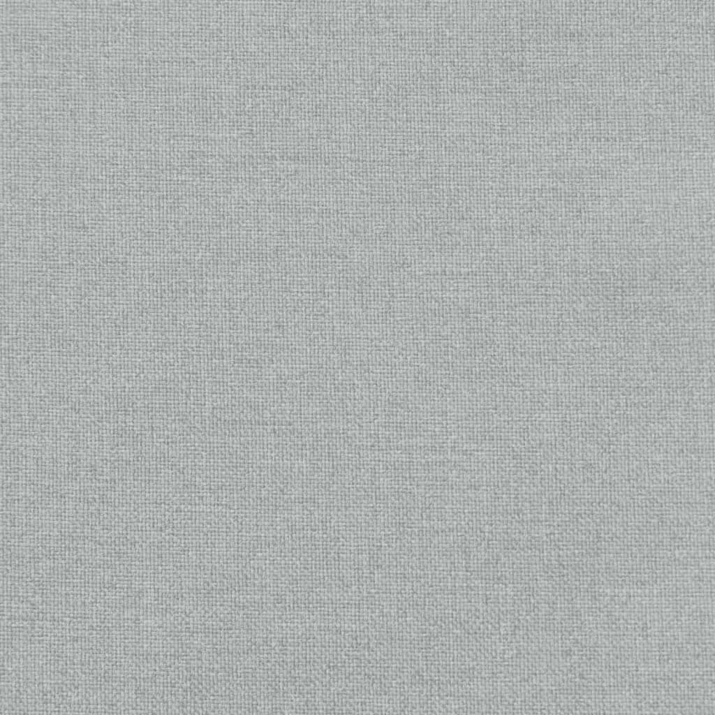 Hochlehner-Auflagen 2 Stk. Melange Anthrazit 120x50x7cm Stoff