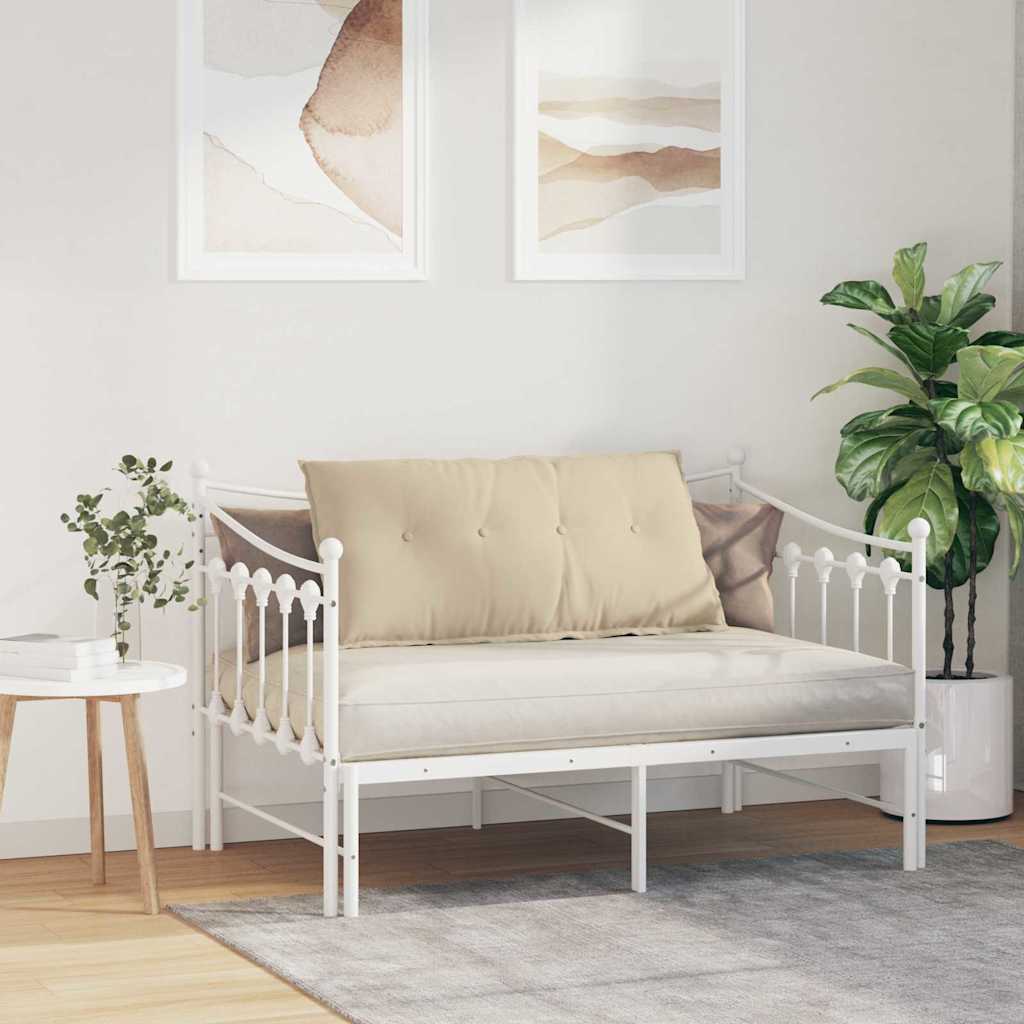 Rückenkissen Taupe 50 x 45 cm Mikrofaserstoff