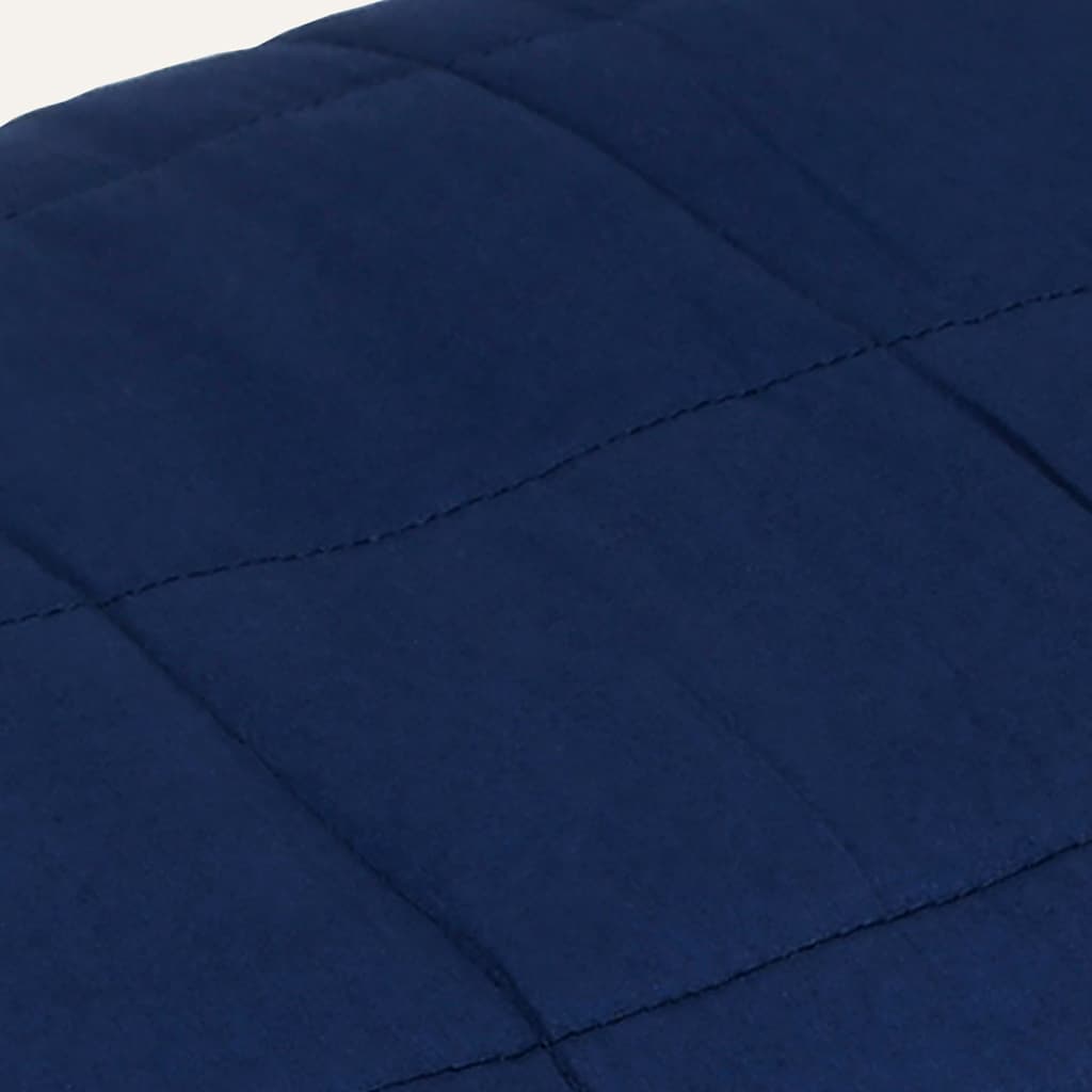 Gewichtsdecke Grau 122x183 cm 5 kg Stoff