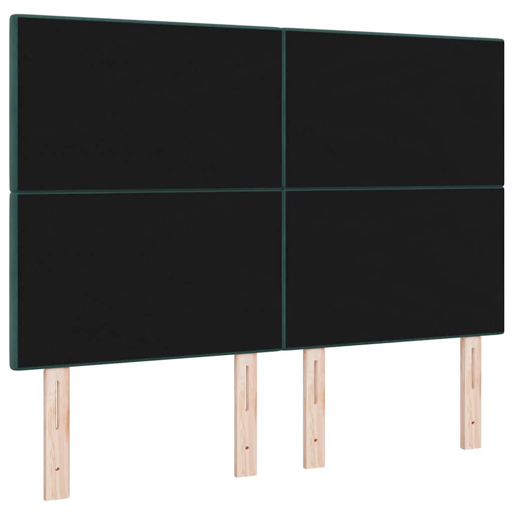 Kopfteil Hellgrau 80 cm Samt