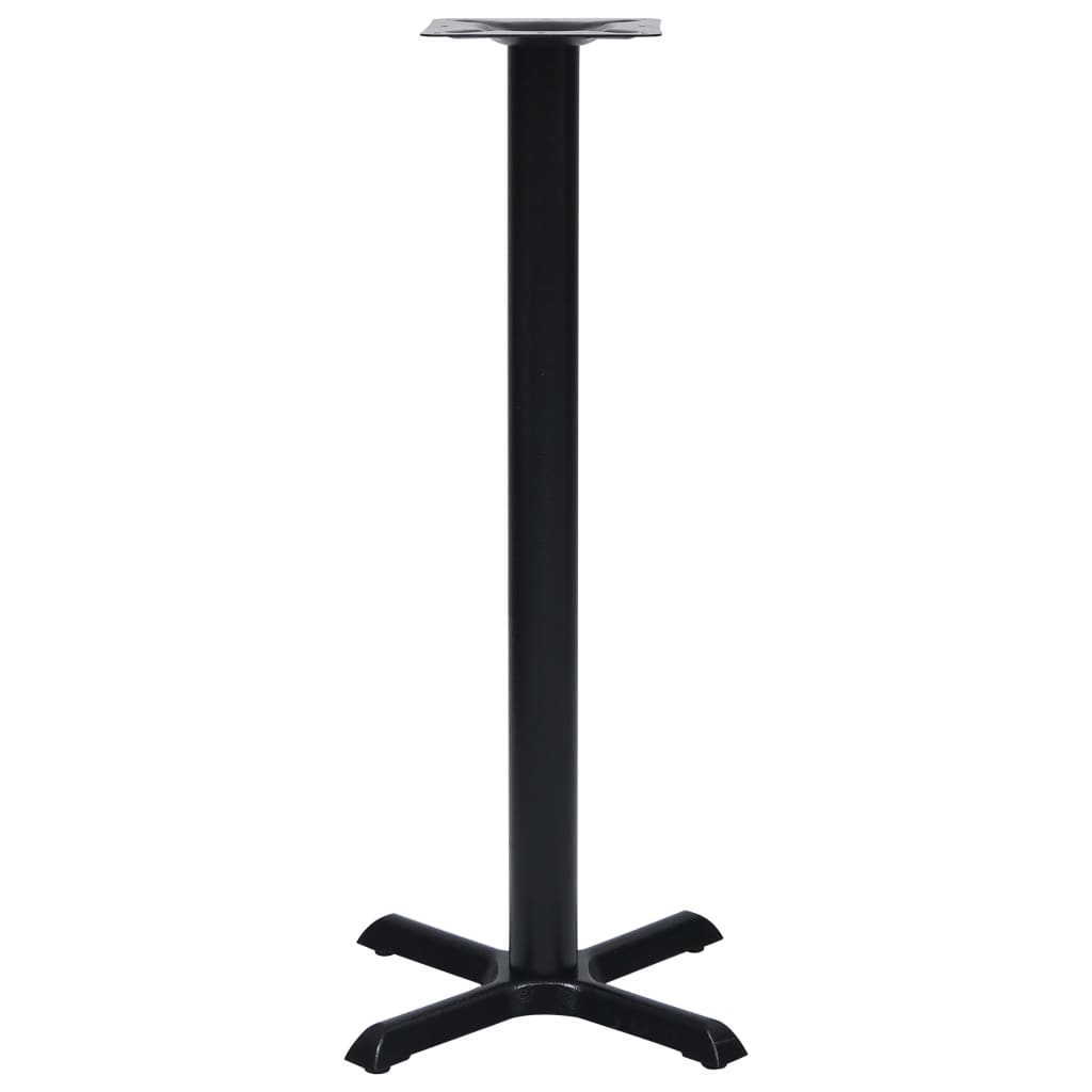 Bistrotisch-Gestell Schwarz 56x56x72 cm Gusseisen