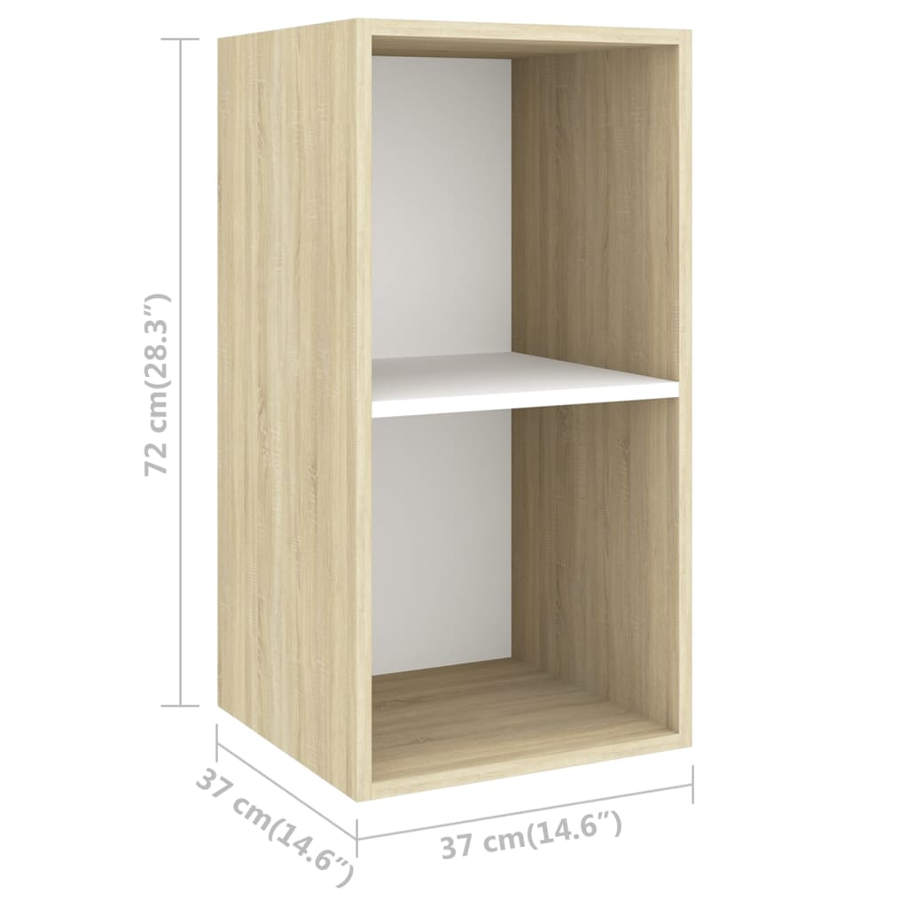3-tlg. TV-Schrank-Set Weiß Holzwerkstoff