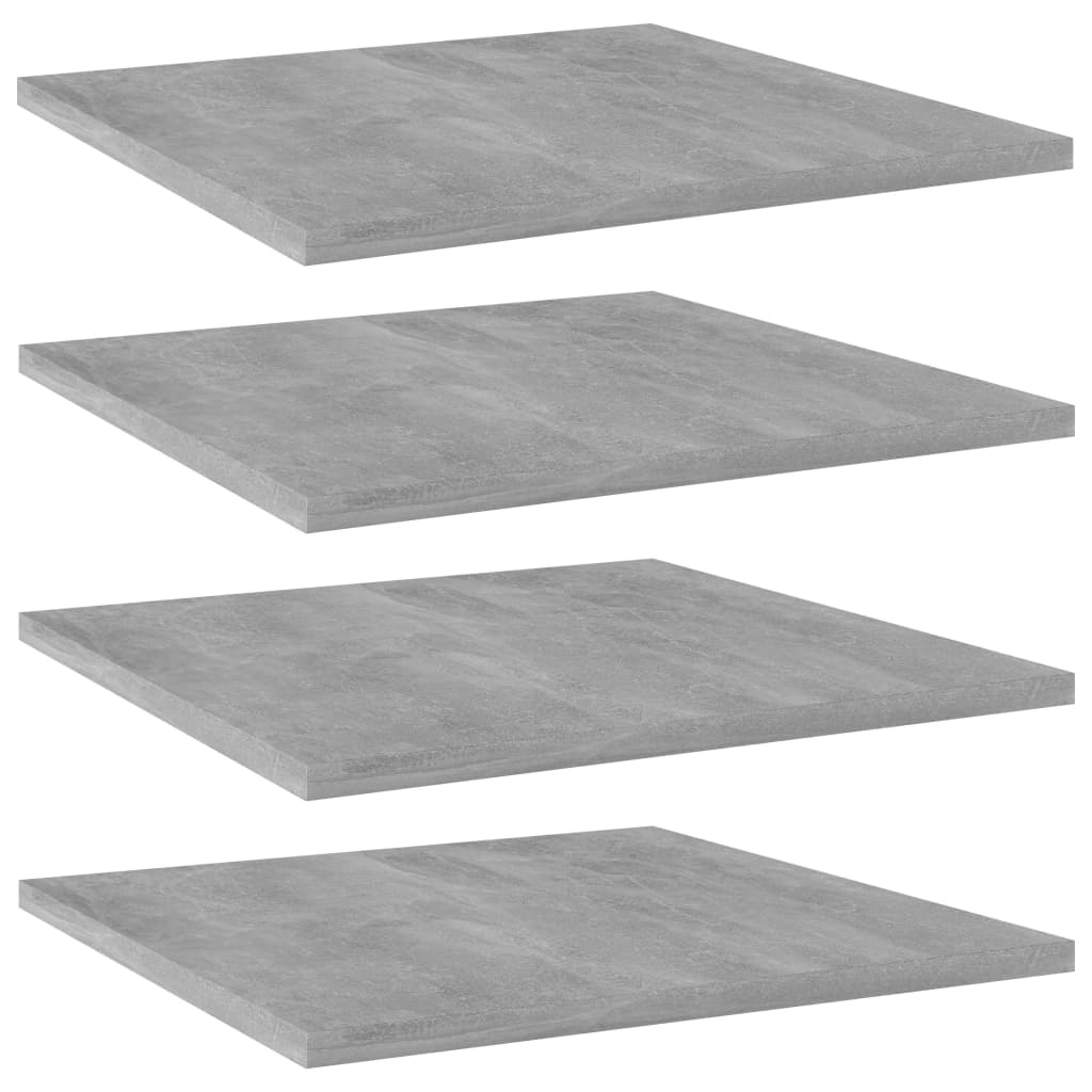 Bücherregal-Bretter 4 Stk. Weiß 40x10x1,5 cm Holzwerkstoff