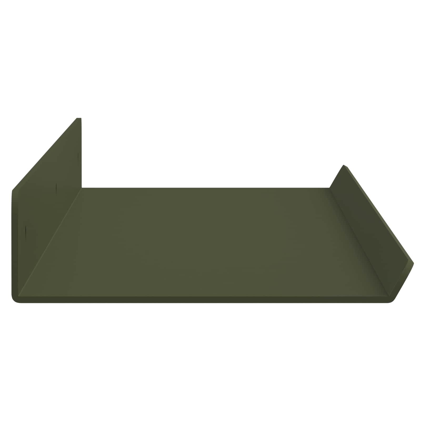 Schwebendes Regal 3 pcs Schwarz 40 x 9 x 2,5 cm Stahl
