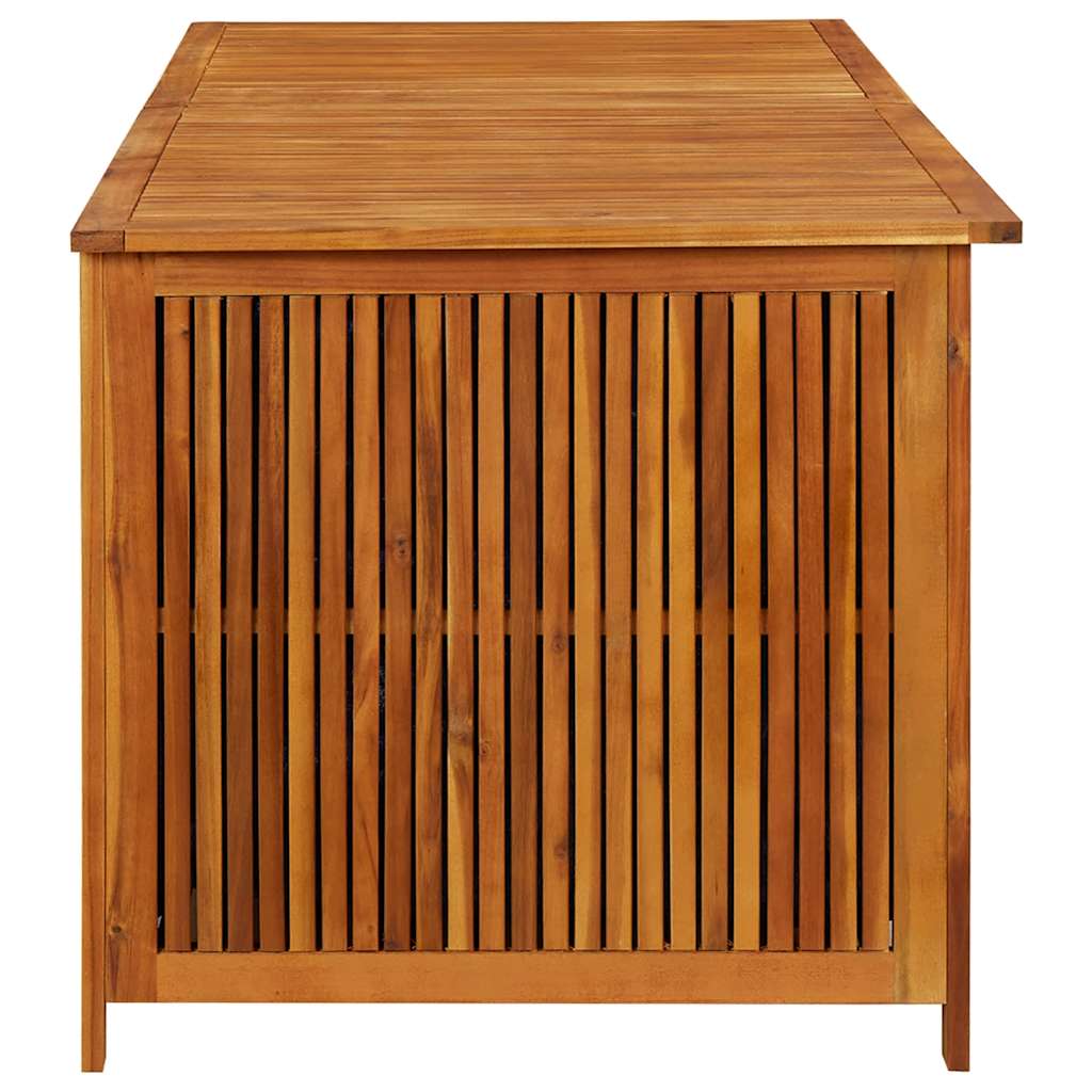 Garten-Aufbewahrungsbox 150x80x75 cm Massivholz Akazie