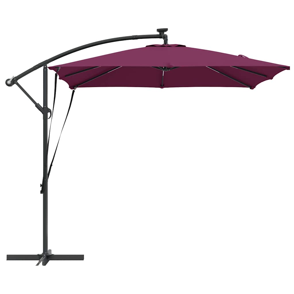 Sonnenschirm Sand 249 x 249 x 250 cm Polyester und Aluminium