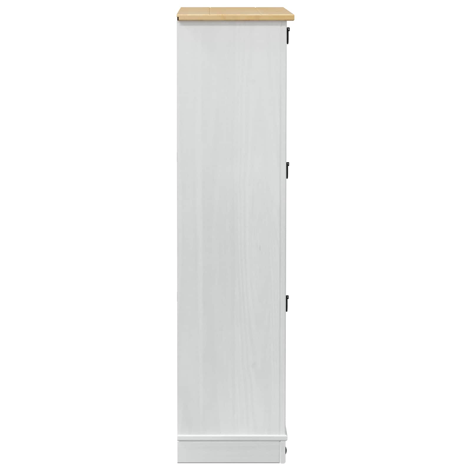 Schuhschrank Corona 99x32x47 cm Massivholz Kiefer