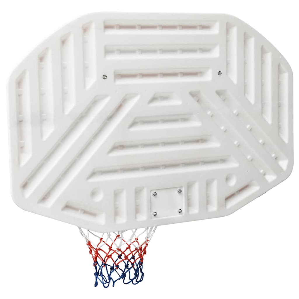 Basketballkorb Weiß 109x71x3 cm Polyethylen