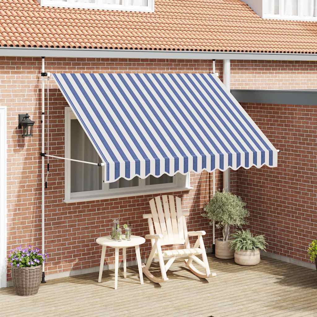 Einziehbare Markise Handbetrieben 150 cm Anthrazit