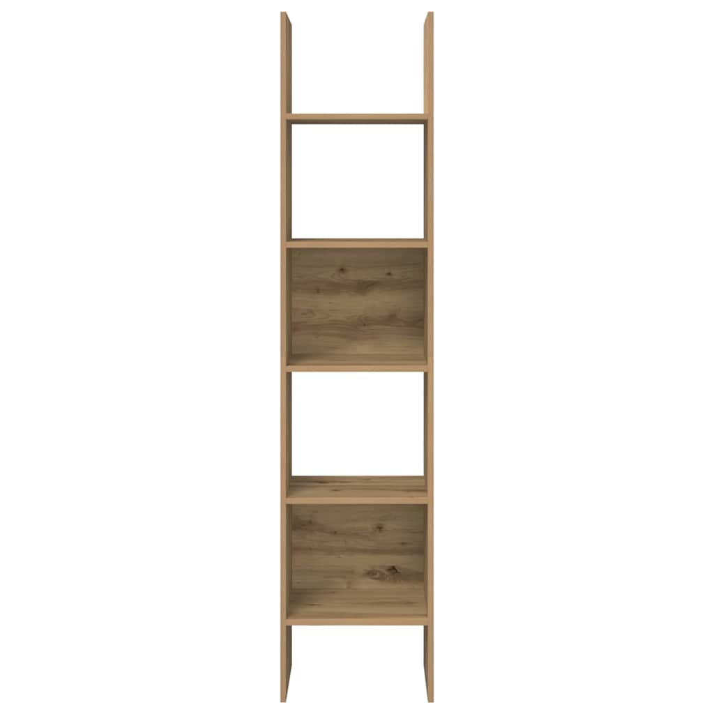 Bücherregal Weiß 40x35x180 cm Holzwerkstoff