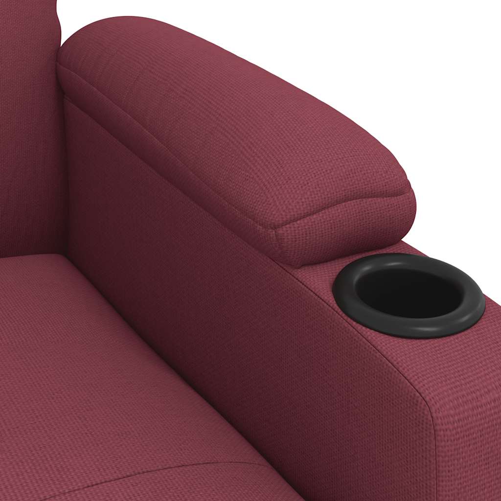 Massagesessel Schwarz Stoff