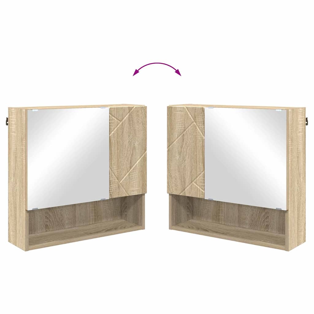 Badezimmermöbel-Set mit Tür 4 pcs Weiß Holzwerkstoff & Metall