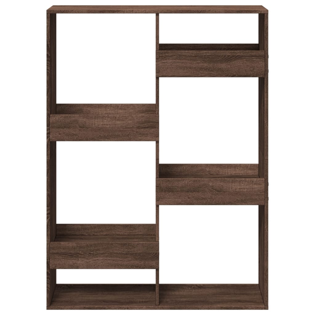 Bücherregal Weiß 100x33x135 cm Holzwerkstoff