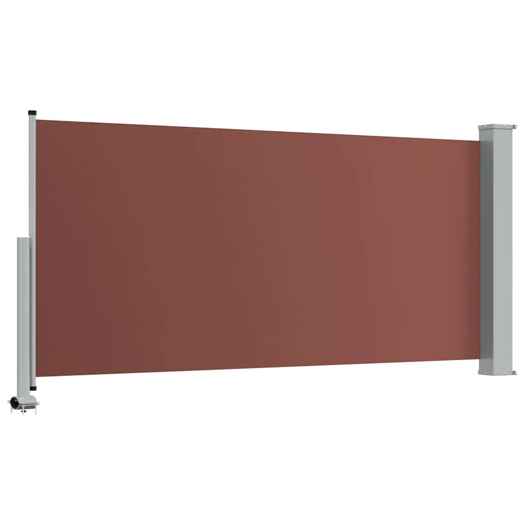 Seitenmarkise 60 x 300 cm 100% Polyester Eisen Stahl