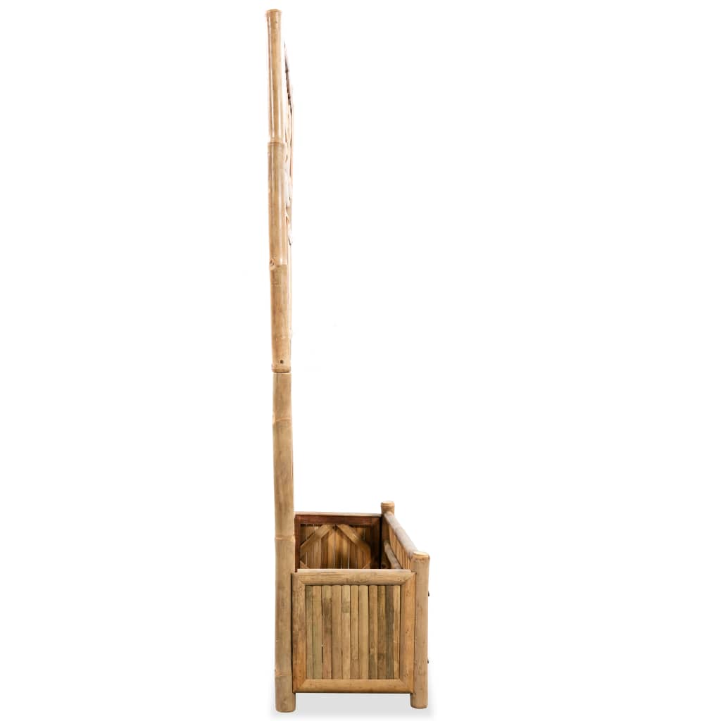 Pflanzenbehälter mit Spalier Bambus 40 cm
