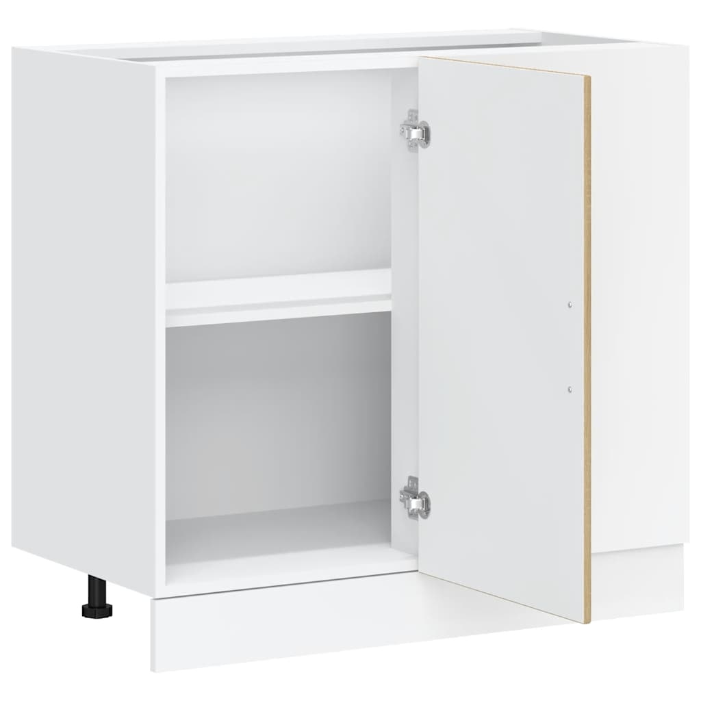 Unterschrank Lyon Weiß 60x46x81,5 cm Holzwerkstoff