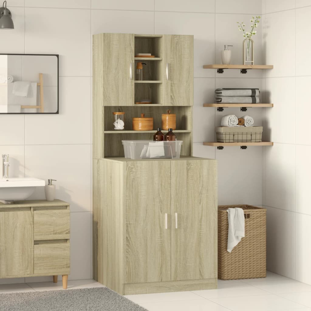 Waschmaschinenschrank Weiß
