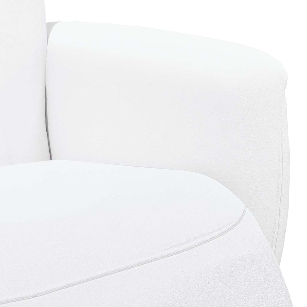 Massage Relaxsessel Schwarz Kunstleder