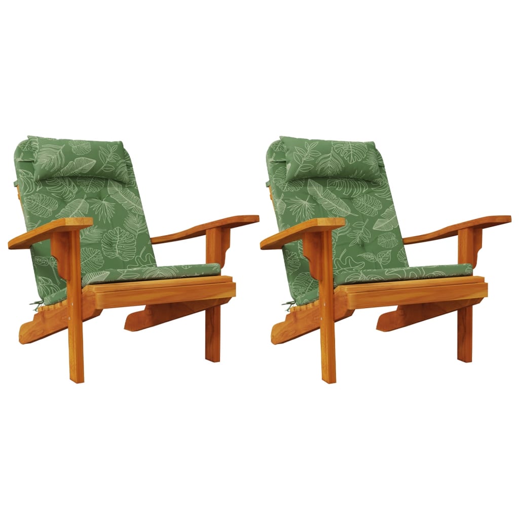 Adirondack-Auflagen 2 Stk. Hellblau Oxford-Gewebe