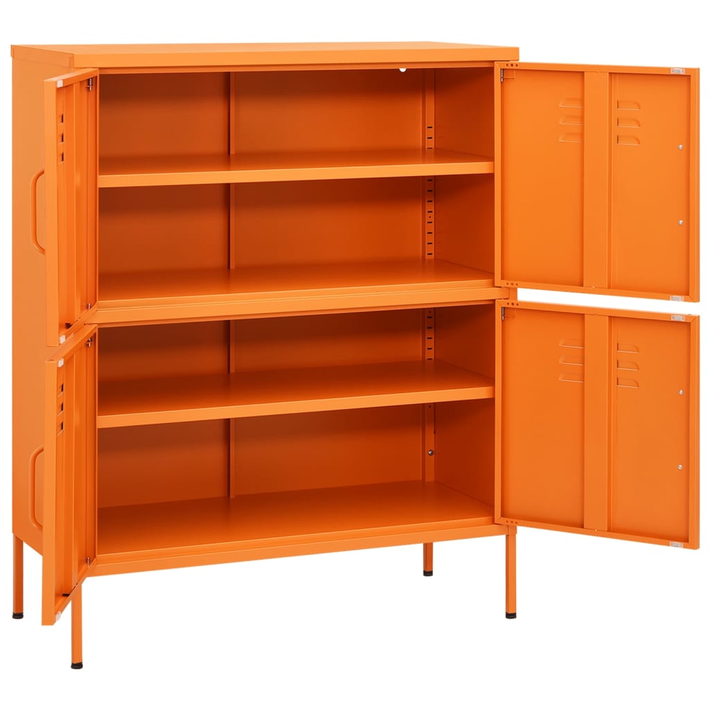Lagerschrank Olivgrün 80x35x101,5 cm Stahl