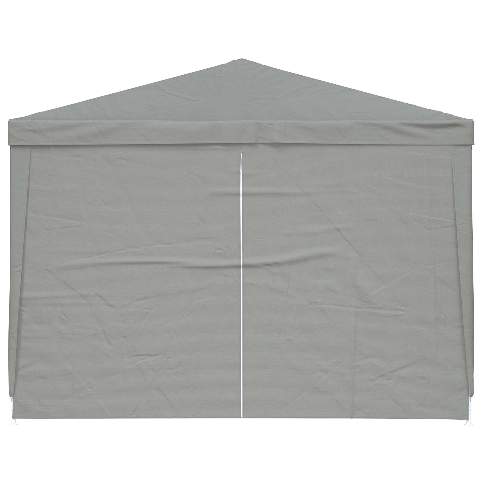 Party-Zelt 400 x 300 x 255 cm Rot PE und Stahl